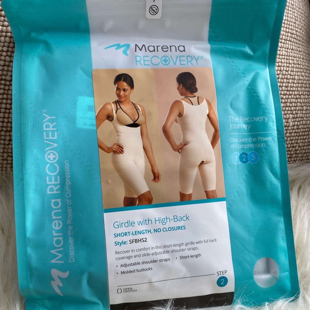 Marena Girdle with high- back, short length